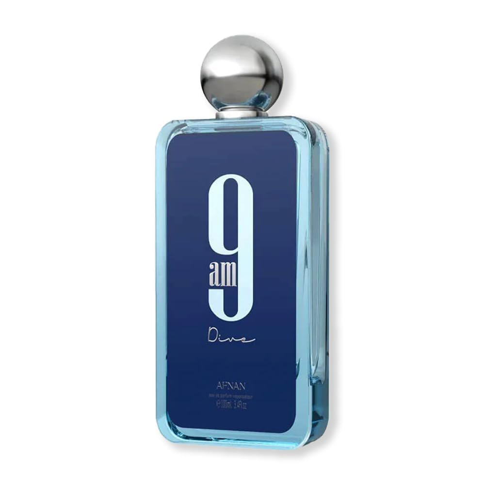 Afnan 9 AM Dive Eau De Parfum, 3.4 onzas