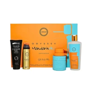 Estuche Mandarin Sky Armaf - EDP 100 ml, Body Spray, Shower Gel